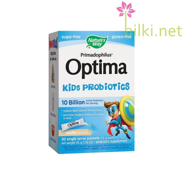 примадофилус оптима, за деца, активни пробиотици