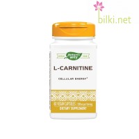Л-Карнитин, Nature's Way, 500 мг, 60 капс.