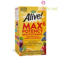 Alive Max Potency, Мултивитамини, 90 капс.