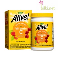 Alive Витамин С - натурален, Nature's Way, 500 мг, 120 гр.