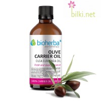 Базово Маслиново масло (Olive oil) - хидратира и против бръчки, Bioherba, 100 мл