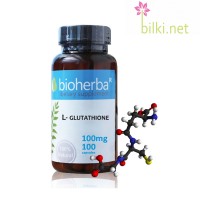 L-Глутатион - антиоксидант, Bioherba, 100 мг, 100 капс.