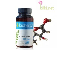 Л-Карнитин, Bioherba, 570 мг, 100 капс.