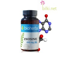 Инозин за енергия и физическа издръжливост, Bioherba, 430 мг, 60 капс.