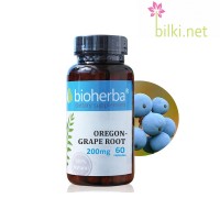 Орегонско грозде корен, Bioherba, 200 мг, 60 капс.