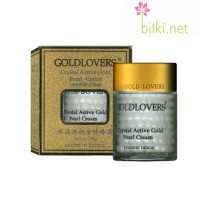 Крем за лице - с екстракт от перлен прах, Goldlovers, 58 гр