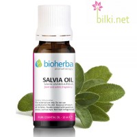 Етерично масло от Салвия (Salvia oil), Bioherba, 10 мл