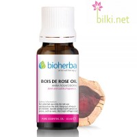 Етерично масло от Розово дърво (Bois de Rose oil), Bioherba, 10 мл