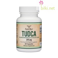 TUDCA Тауроурсодезоксихолова киселина, Double Wood, 500 мг, 60 капс.
