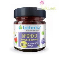 Бронхо Билкова формула в Био Пчелен мед, Bioherba, 280 грама