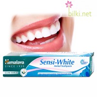 Паста за зъби,  Sensi-White, Хималая, чуствителни зъби, избелваща паста, Хималая цена, Хималая действие