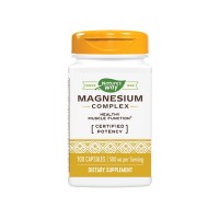 Магнезиев комплекс, 250 mg, 100 капс, Nature`s Way