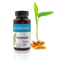Куркума, Bioherba, 350 мг, 100 капс.