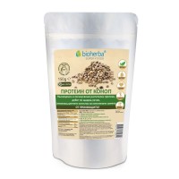 Конопен протеин на прах, Bioherba, 150 гр.