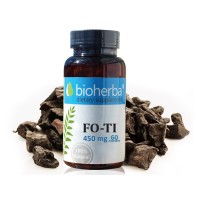 Фо-ти - "билката на живота", жизненост и имунитет, Bioherba, 450 мг, 60 капс.