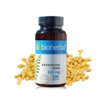 Сминдух семена, Bioherba, 610 мг, 100 капс.