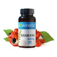 Гуарана, Bioherba, 400 мг, 100 капс.