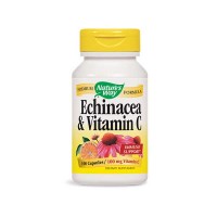 Ехинацея и Витамин С, Nature's Way, 492 мг, 100 V-капс.