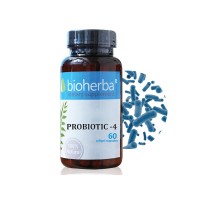 Пробиотик 4 щама - за храносмилане и имунитет, Bioherba, 60 капс.