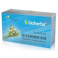 Планински чай от български билки - уханен и тонизиращ, Bioherba, 20 филтъра