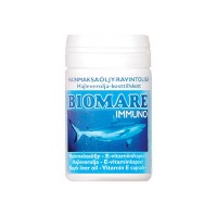 Биомаре Имуно - с масло от черен дроб на акула, Лечител, 100 капс.