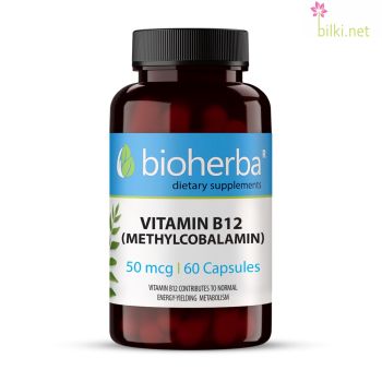 ЕТИЛКОБАЛАМИН B12 50mcg, 60 КАПСУЛИ, БИОХЕРБА Р