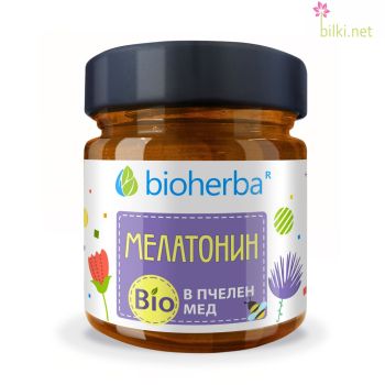 мелатонин, Bioherba, 280 грама, мелатонин за сън, биохерба, bioherba, билков мед