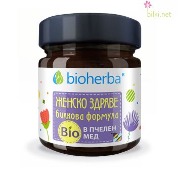 Женско здраве в Био Пчелен мед, Bioherba, 280 грама, биохерба