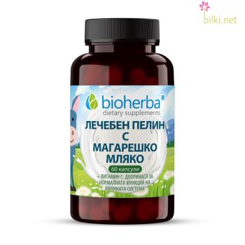 Пелин с Магарешко мляко, Биохерба, 60 капсули, bioherba, лечебен пелин, Artemisia abrotanum