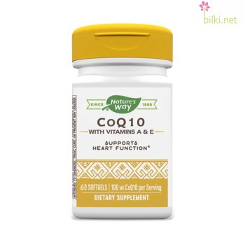 coq10, natures way, коензим q10, капсули