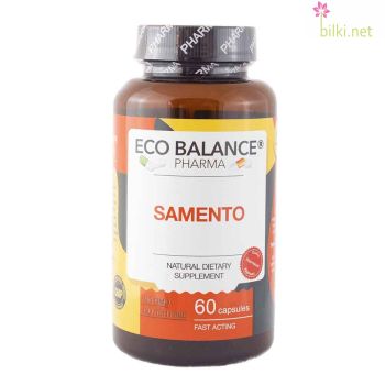 samento,саменто,еко баланс,котешки нокът,uncaria tomentosa, eco balance, 60 капсули