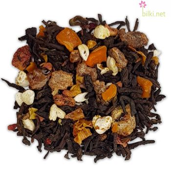 pu-er, black tea, veda, пу-ер чай, черен чай, нар, елда, кофеин, натурален, ободряващ, тонизиращ, екзотичен, ароматен, веда, цена, производител, билки, bilki