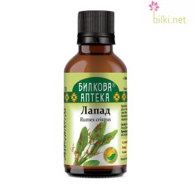 ТИНКТУРА Лапад, Rumex crispus, антиоксидант, детокс, пречистващо, тонизиращо