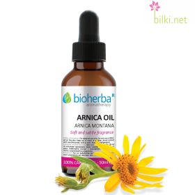 масло от арника, arnica montana oil, арника, базово масло от арника монтана, биохерба, arnica montana oil, bioherba, cosmetic oil