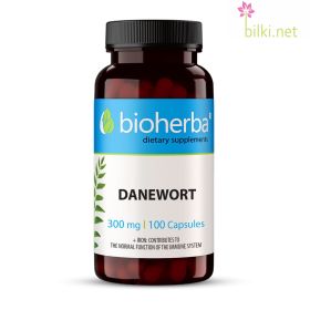 бъзак, капсули, бъзак добавка, цена, биохерба, danewort supplement