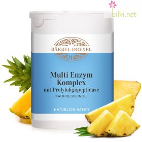 multi enzym komplex, complex, barbel drexel, мулти ензимен комплекс, барбел дрексел, хранителна добавка, дъвчащи таблетки